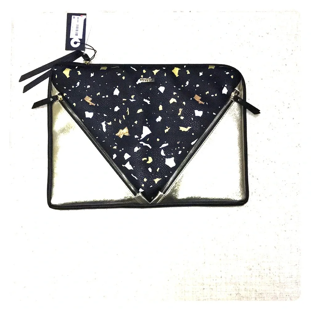 Confetti gold laptop case by Typo 15 inch new